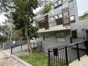 Bygningen som lejlighedshotellet ligger i