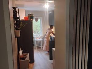 TV a/nebo společenská místnost v ubytování Nicely decorated house near forest and town