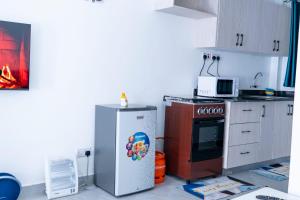 Η κουζίνα ή μικρή κουζίνα στο SK Homes