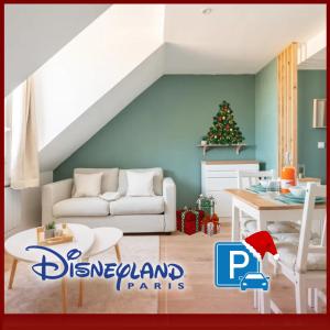 Posezení v ubytování Le Délicat - Cozy - Disney 5min - Free Parking