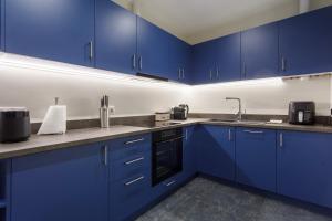 Η κουζίνα ή μικρή κουζίνα στο 15 Hretska Street