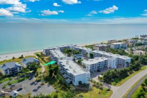 an aerial view of a resort near the beach at Island Beach Club 210E in Sanibel