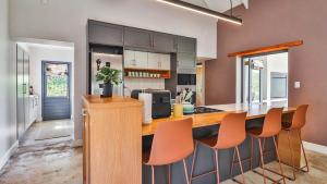 Kuchyň nebo kuchyňský kout v ubytování Vygievlei