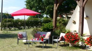 Zahrada ubytování Gîte La Ferme De La Forêt