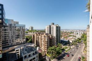 Γενική άποψη της πόλης Auxiliadora ή θέα της πόλης από  αυτό το διαμέρισμα