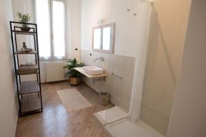 Koupelna v ubytování Maison Étoile
