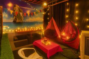 Posezení v ubytování Urban homestay volcastay + 167 fotografií