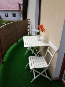 Balkón alebo terasa v ubytovaní Apartment Karpacz