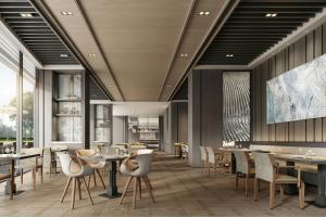 Khu vực ghế ngồi tại AC Hotel by Marriott Xinjiang Sayram Lake