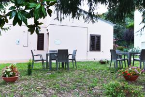 Vonkajšia záhrada v ubytovaní B&B Vetralla