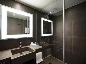 Koupelna v ubytování Novotel Gent Centrum