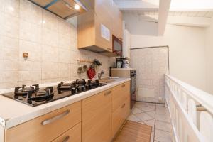 Kuchyň nebo kuchyňský kout v ubytování La casa del Gelso