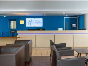 Vstupní hala nebo recepce v ubytování Holiday Inn Express London Greenwich by IHG + 29 fotografií