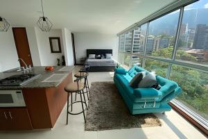 Posezení v ubytování Exclusive apt in Poblado, Central location