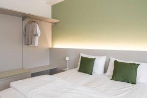 Postel nebo postele na pokoji v ubytování Casa Kaleido