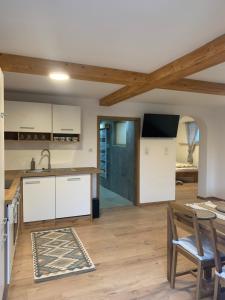 Η κουζίνα ή μικρή κουζίνα στο Thaya-Auszeit