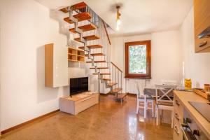 Kuchyň nebo kuchyňský kout v ubytování La Chiave D'Oro