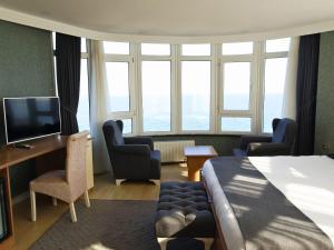 Μια τηλεόραση ή/και κέντρο ψυχαγωγίας στο NEW HOTEL SAMSUN