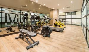 Fitness centrum a/nebo fitness zařízení v ubytování Ilunion Pio XII