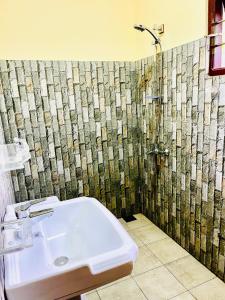 Phòng tắm tại Sun land Villa