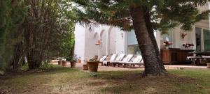 En have udenfor Villa Familiar con Piscina