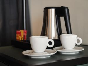 Příslušenství pro přípravu čaje a kávy v ubytování Novotel Rotterdam Brainpark + 90 fotografií