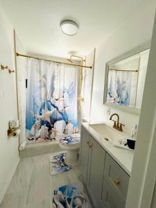 Et badeværelse på Playa Esmeralda Cottage