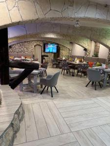 Restaurace v ubytování AQUARIUS Eco-Hotel-Grill-Restaurant