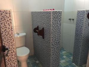 Koupelna v ubytování CAAA Youth Hostel