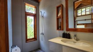 Koupelna v ubytování Hotel Des Pins Dalat