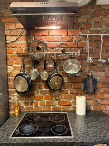 Kuchyň nebo kuchyňský kout v ubytování Villardi apartment