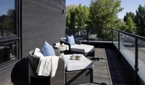 Μπαλκόνι ή βεράντα στο Jackson Luxury Townhome with Mountain Views