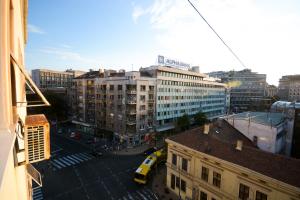 Pogled na destinaciju Beograd ili pogled na grad iz apartmana