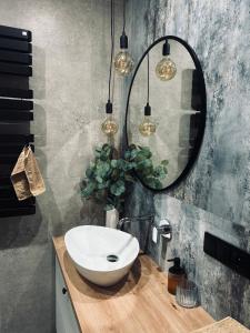 Koupelna v ubytování Apartament na Manhattanie + 9 fotografií