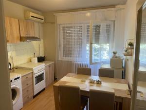 Kuchyň nebo kuchyňský kout v ubytování Apartman CENTAR