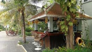 Zahrada ubytování Paradise Angkor Villa