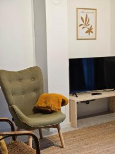 TV a/nebo společenská místnost v ubytování La Cereria