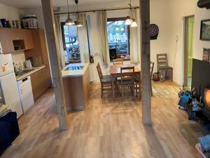 Nhà bếp/bếp nhỏ tại Apartmán Niky u Klínovce