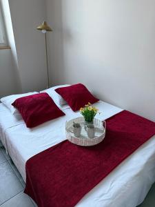 Postel nebo postele na pokoji v ubytování Les Glaneuses gîte Côté Boulangerie centre-bourg à 3 min du Puy duFou