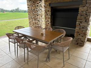 Posezení v ubytování Fairway Escape