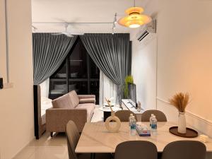 Χώρος καθιστικού στο Majestic Serviced Suites KLCC