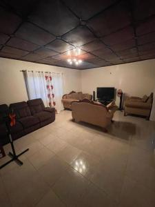 Posezení v ubytování Brimelia Lodge