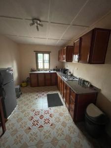 Kuchyň nebo kuchyňský kout v ubytování Brimelia Lodge