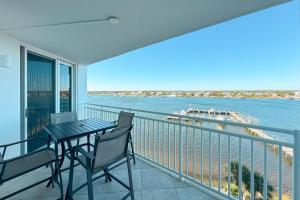 Balkón nebo terasa v ubytování Seaspray Riverside Unit 713