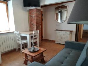 Χώρος καθιστικού στο Mas Lloretó - La Oreneta