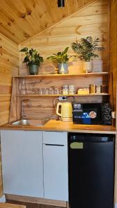 Kuchyň nebo kuchyňský kout v ubytování Aiwa Eco Hotel + 4 fotografie