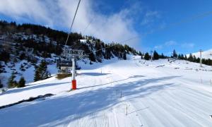 Ski Und Gruppenhaus v zimě