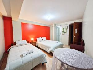 Postel nebo postele na pokoji v ubytování Samaykuy Bed and Breakfast