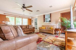 Χώρος καθιστικού στο Ida's Oasis