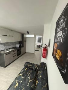 Η κουζίνα ή μικρή κουζίνα στο Residenza Stella